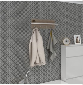 Resim Kenzlife elbise askı askılıklığı çam crd vestiyer portmanto askı askılık 