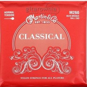 Resim Martin M260 Normal Tension Klasik Gitar Teli 