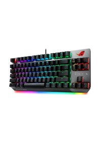 Resim Asus ROG Strix Scope TKL X802 RGB Cherry MX Blue Switch Türkçe Mekanik Oyuncu Klavye 