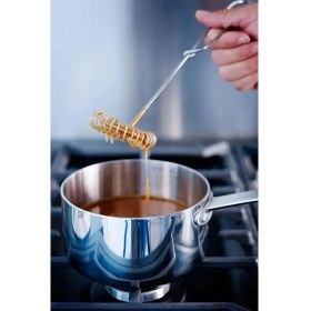 Resim Kitchen Damys Lüks Solingen Paslanmaz Çelik Sos Yumurta Çırpıcısı, Spiral Çırpıcı, Spiralli Omlet Çırpma Teli 