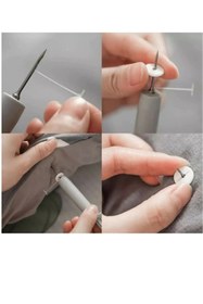 Resim QNİAY Yorgan Kılıfı Sabitleme Seti Nevresim Klips Takımı 