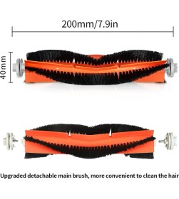 Resim Beyaz Xiaomi Robot Süpürge ve Paspas Seti, Uyumlu, 6'lı Paket 