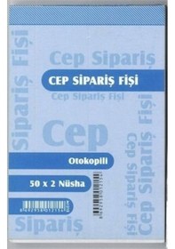 Resim Özkan Cep Spariş Fişi Otokopili 50X2 