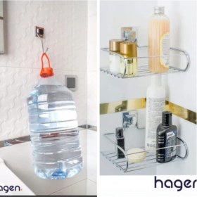 Resim Hagen Güçlü Yapişma Banyo Seti 4 Ürün 