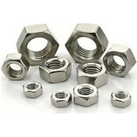 Resim M14 Galvanizli Çelik Somun Dın 934 Cl:6 100 Adet 