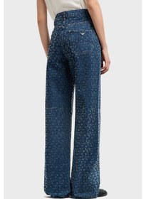 Resim Emporio Armani Bayan Kot Pantolon Ew001119 Af13298 Mb001 Lacivert Lacivert 