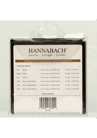 Resim Hannabach 825mt Klasik Gitar Teli Medium Tension Saf Altın Kaplama Baslar Korozyona Dayanıklı 
