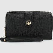 Resim Siyah Kadın Cüzdan 