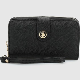 Resim Siyah Kadın Cüzdan 