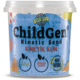 Resim ChildGen 500 GR Mavi Doğal Kinetik Kum 