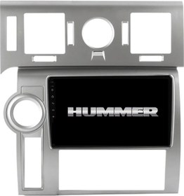 Resim Hummer H2 Araç Multimedya Android Ekran Carplay Navigasyon Double Teyp 4+64 9" 08-09 Silver Blueway 