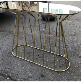 Resim Dresuar Cadde Metal Transmisyon Gold Renk Kaplama Iskelet Temper Altın 