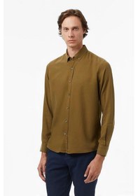 Resim Nautica Erkek Yeşil Classic Fit Gömlek-11425 Yeşil 