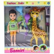 Resim Baonier Erkek Bebek ve Zürafa 