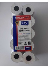 Resim Rulo Termal 56x16 10 Adet 