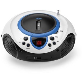 Resim Lenco Scd - 38 Taşınabilir Müzik Seti Radyo Cd Çalar Mp3 Usb 