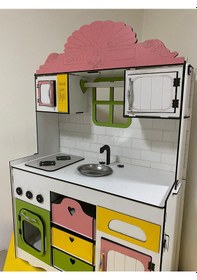 Resim Özel 125X 80 Ahşap Mutfak 