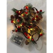 Resim Naturalove Kozalaklı LED Işık Zinciri 