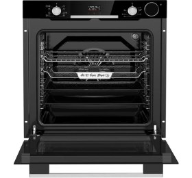 Resim Tecna Af 8093S 80 Lt Dijital Turbo Fanlı Buhar Destekli Ankastre Fırın 