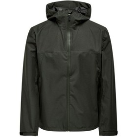 Resim Onsluke Waterproof Jacket Otw Vd Erkek Gri Mont - 22031606 Black 