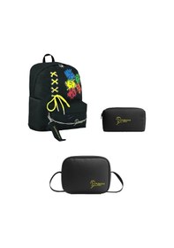 Resim Louisiana Polo Okul Seti Çanta + Termal Beslenme + Kalemlik 1141 Multicolor 1141 Siyah 