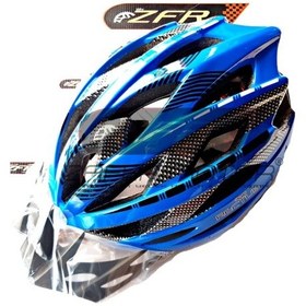 Resim Rectus Yetişkin Bisiklet Kaskı Mavi - 26 Beyaz - Siyah - Kırmızı 