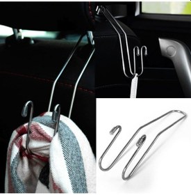Resim Arabalar Otomobil Parçaları Araç Kanca Askı Kafalık Koltuk Paslanmaz Çelik Tutucu Geri Evrensel Araba Oto 