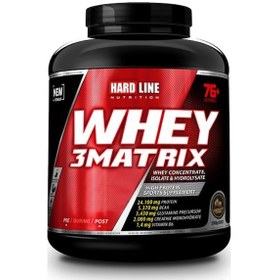 Resim Hardline Whey 3Matrix 2300 G 
