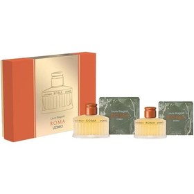 Resim Laura Biagiotti Roma Uomo Erkek Parfüm EDT 125 ML + After Shave Losyon 75 ML 