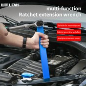 Resim WOLLFAN Çok Fonksiyonlu Genişletilmiş Anahtar Seti, Cırcır ve Soket Hızlı Değişim, Kaymaz Metal, Uygun, Evrensel, Tam Set 