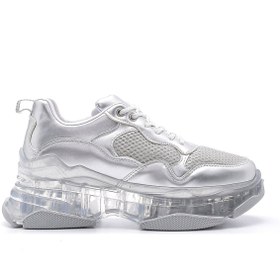 Resim Kadın Şeffaf Tabanlı Sneaker 