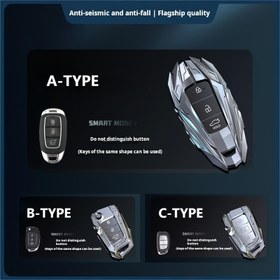 Resim Çeşitli for HYUNDAI Modelleri İçin Çinko Alaşımından Üretilmiş Anahtar Kılıfı, IX35, IX45, IX25, I10, I20, I30, HB20, Sonata, Verna, Solaris, Santa, Elantra, Tucson, Santa Fe ve Rena'yı Kapsar. 