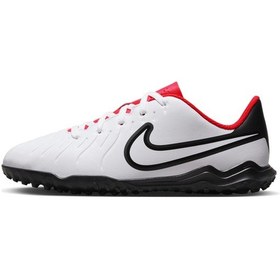 Resim Nike Jr. Tiempo Legend 10 Club Çocuk Krampon Dar Kalıp Beyaz 