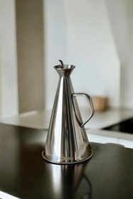 Resim GLAMZE Valery Büyük Boy Paslanmaz Çelik Yağdanlık 