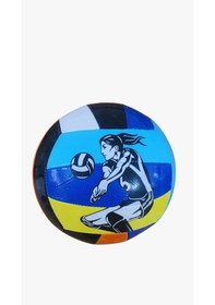 Resim Girlsport Renkli Voleybol Topu + Pompa Çok Renkli 