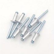 Resim 80/100/160/385 adet, Pop Rivet Assortment Kit, 8 farklı boyutta alüminyum rivetler seti, metal için blind rivetler ile düzenleyici 
