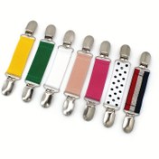 Resim 1 adet Esnek Kazak Klipsleri, İpek Eşarp Tokaları, Seyahat Şapka Klipsleri, Çok Fonksiyonlu Hırka Şal Klipsleri, Renkli Askı Klipsleri 