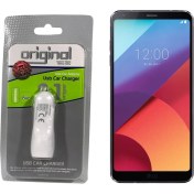 Resim Case Man LG G6 Araç Şarj Cihazı Hızlı Şarj Özellikli Adaptör 