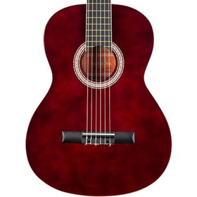 Resim Barcelona LC 3900 Klasik Gitar - Transparan Kırmızı 