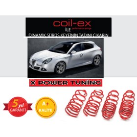 Resim COİL-EX Alfa Romeo Giulietta 3cm Spor Helezon Yay 