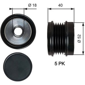 Resim Gates Oap7209 Alternator Kasnagı Mercedes W176 W246 C117 X156 A2701550315 