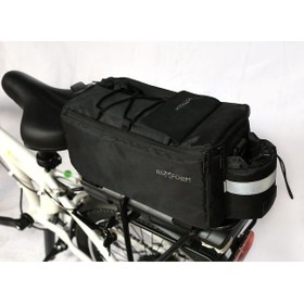 Resim Roxform 6 Litre Su Geçirmez Bisiklet Çantası Reflektörlü Ve Suluk Cepli Siyah 