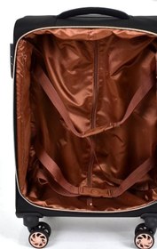 Resim Fossil Unisex Orta Boy Kumaş Valiz 027-02 Lacivert 