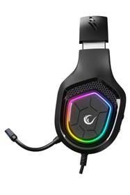 Resim Rampage RM-K90 VECTOR Siyah RGB Led Type-C Gaming Mikrofonlu Oyuncu Kulaklığı Oyuncu Kulaklık 