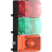 Resim Mesan 2 Kat Küp LED Multifonksiyon 43 Ses Siren MS 223 24VDC 
