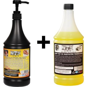 Resim Dtx Kimya Granürlü El Temizleme Kremi ( Sabunu ) 1 kg & Alkollü Intercooler Temizleme Sıvısı 1 Lt 