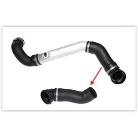 Resim IBRAS 35096 TURBO HORTUMU BÜYÜK METAL PARÇA HARIÇ BMW E83×3 