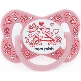 Resim Hanymish Happy Silikon Damaklı Emzik No:2 Çok Renkli 