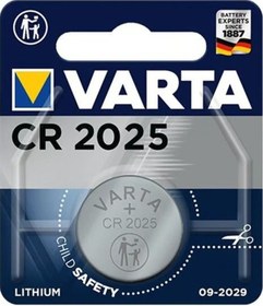 Resim Varta Cr2025 3v Elektronik Lityum Pil 