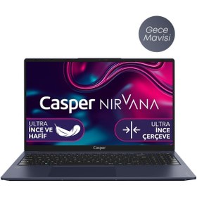 Resim Casper Nirvana X600.1235-DV00X-M-F Intel Core i5 1235U 15.6" 32 GB RAM 500 GB NVMe SSD Gen4 FreeDOS Laptop 